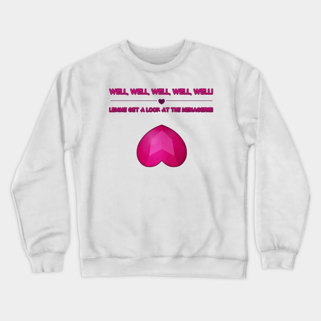 Other Friends Spinel Quote Crewneck Sweatshirt by Wyrielle